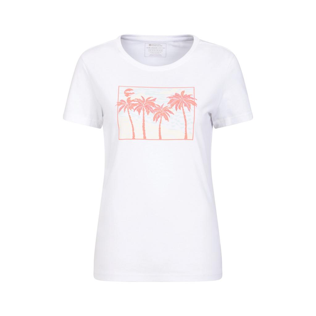 Mountain Warehouse Womens/Ladies Postcard Palm Organic T-Shirt