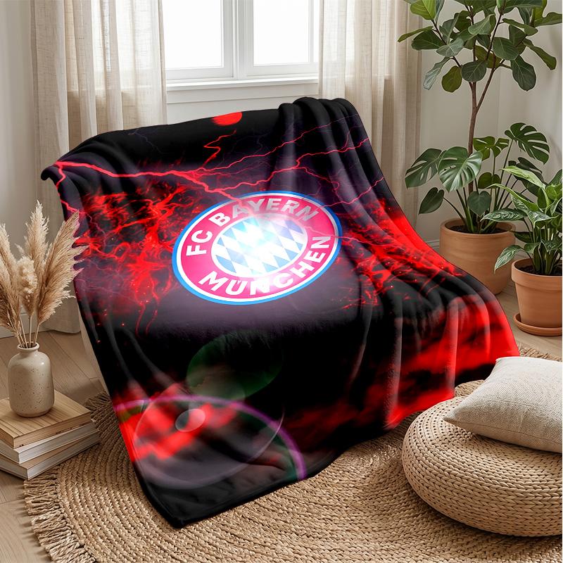 Bayern Munich Theme blanket Soft Flannel Fleece Blanket Warm Lightweight Throw Blanket for Home Sofa Bed