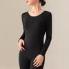 Women's Autumn and Winter Warm Non-marking Bottoming Shirt Underwear Autumn Clothes and Trousers Set