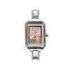 Simple Square Octagon Dial DIY Module Watch Multicolor Leopard Print Dial Stainless Steel Band Casual Ladies Quartz Wristwatch