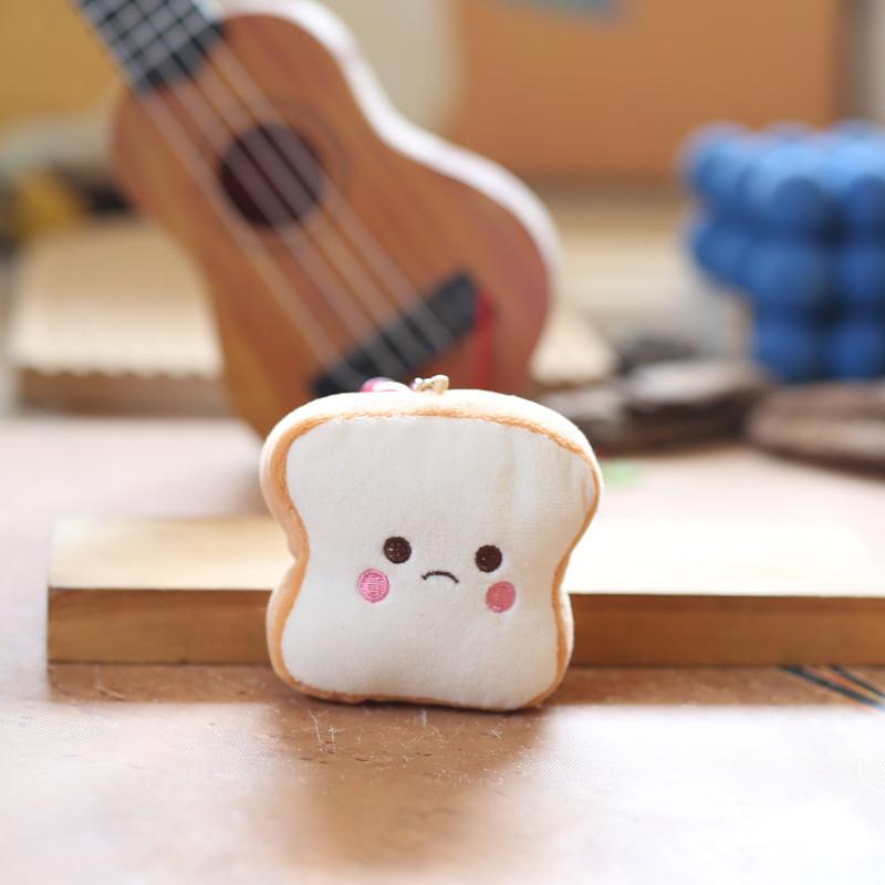 Cute Donut Pendant Plush Toy Doll Small Bag Hanging Decoration Keychain Doll Doll