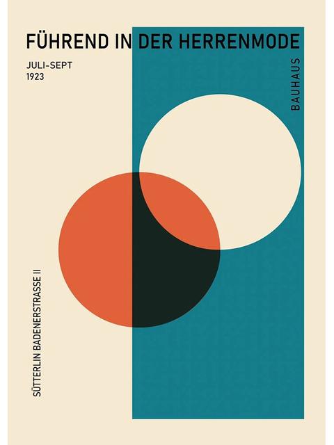 Черно-белая выставка модернизма, печать на холсте, винтажная минималистичная картина в стиле Баухаус, настенные художественные постеры для домашнего декора, без рамки