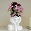 Creative Portrait Vase Minimalism Half Face Portrait Decoration High Qualitu Vase  Decorative