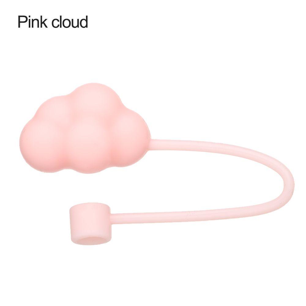 Sealing Lids Drinkware Accessories Cartoon Straws Plugs Silicone Dust-Proof Cap Pipette Tip Cover