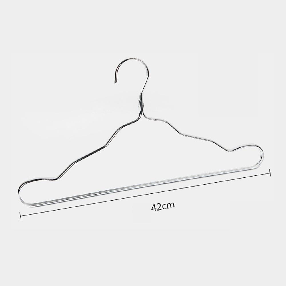 5 шт./компл. вешалка для одежды из алюминиевого сплава, вешалка для одежды для взрослых, бесшовная вешалка для ткани