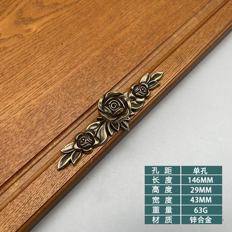 Декоративные мебельные ручки в виде розы, цветочные ручки, ручки для дверей шкафов, ручки для ящиков цвета слоновой кости, мебельные ручки для комода, шкафа