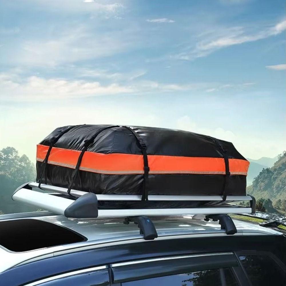 Wear-resistant Car Roof Bag 420D Oxford Cloth Car Waterproof Luggage Bag Universal Roof Box Travel