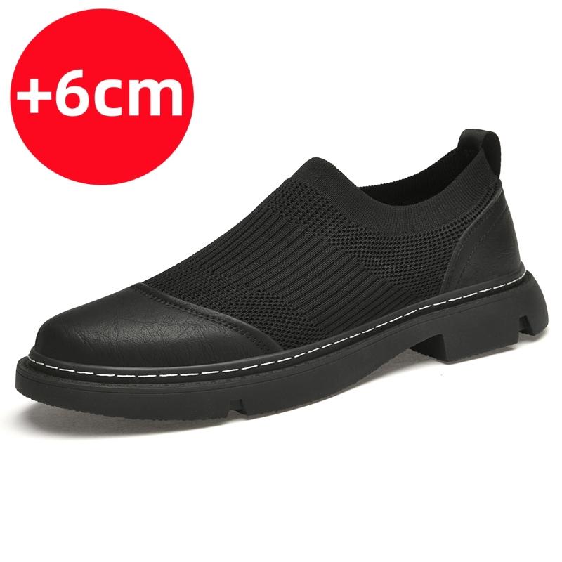 Men's Shoes Genuine Leather Men's Shoes Casual Loafers Slip On Men's Increase Shoes  Moccasins Men Shoes for Men Zapatos