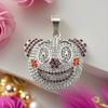 Hip-hop Fashion Light Luxury Clown Shiny Street All-match Pendant Necklace