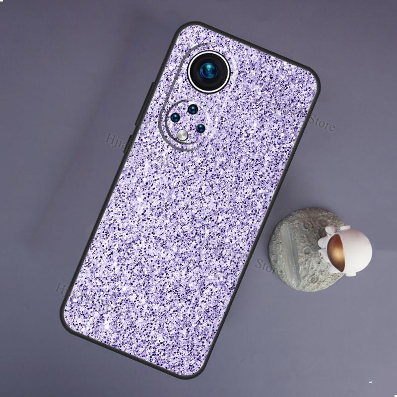 Аквамариновый Радужный БЛЕСТКИ И СПАРКЛЫ Для Huawei P20 P30 P40 Lite Pro Nova 5T Nova 9 P Smart 2019 Чехол Для Honor 50 Lite Обложка