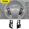 TESIN ABS углеродное волокно, центральная консоль автомобиля, украшение на приборную панель, наклейки, аксессуары для интерьера для Nissan Patrol Y62