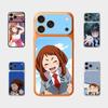 Аниме Фигурка O-Ochaco U-Uraraka Обычная Наклейка Skin для iPhone17 Pro Max Задняя Пленка Чехол Обложка Экран Защита от царапин Прочная Наклейка