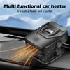 150 Вт Электрический автомобильный обогреватель Вентилятор обогрева приборной панели Сиденье обогреватель Регулируемый на 360 градусов Размораживатель Машина для размораживания Зимний обогреватель Вентилятор