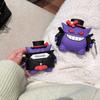 For Airpods Pro 3 Case,3D Cartoon Anime Gengar Shockproof Earphone Cover For Airpods Pro 2/Airpods 4 3 2 1 Case