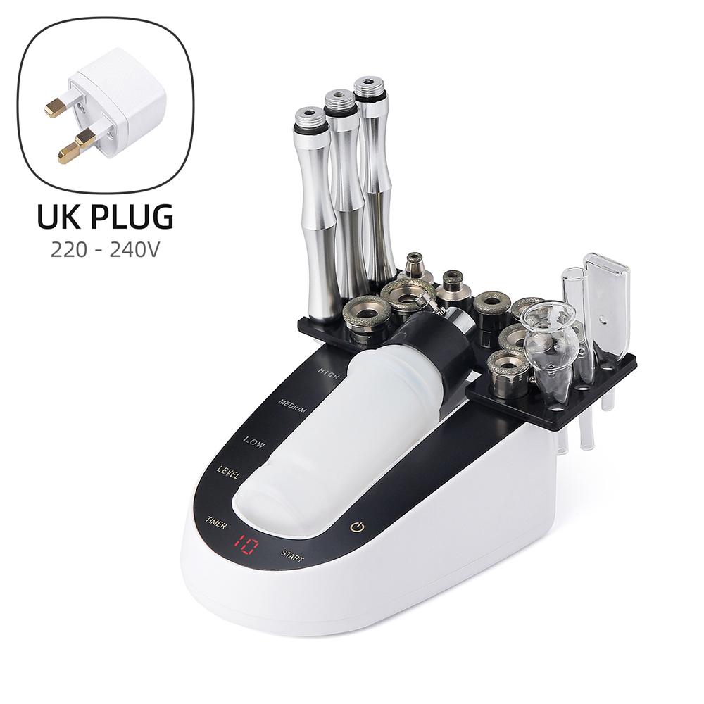 Профессиональный аппарат для алмазной микродермабразии лица для домашнего использования, аппарат для пилинга лица, аппарат для красоты, отшелушивание, очистка пор, уход за кожей