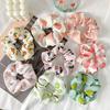 Summer Fruit Pattern Elastic Hair Ties for Women New Trend Scrunchies Ponytail Elastic Hair Bands Hair Accessories