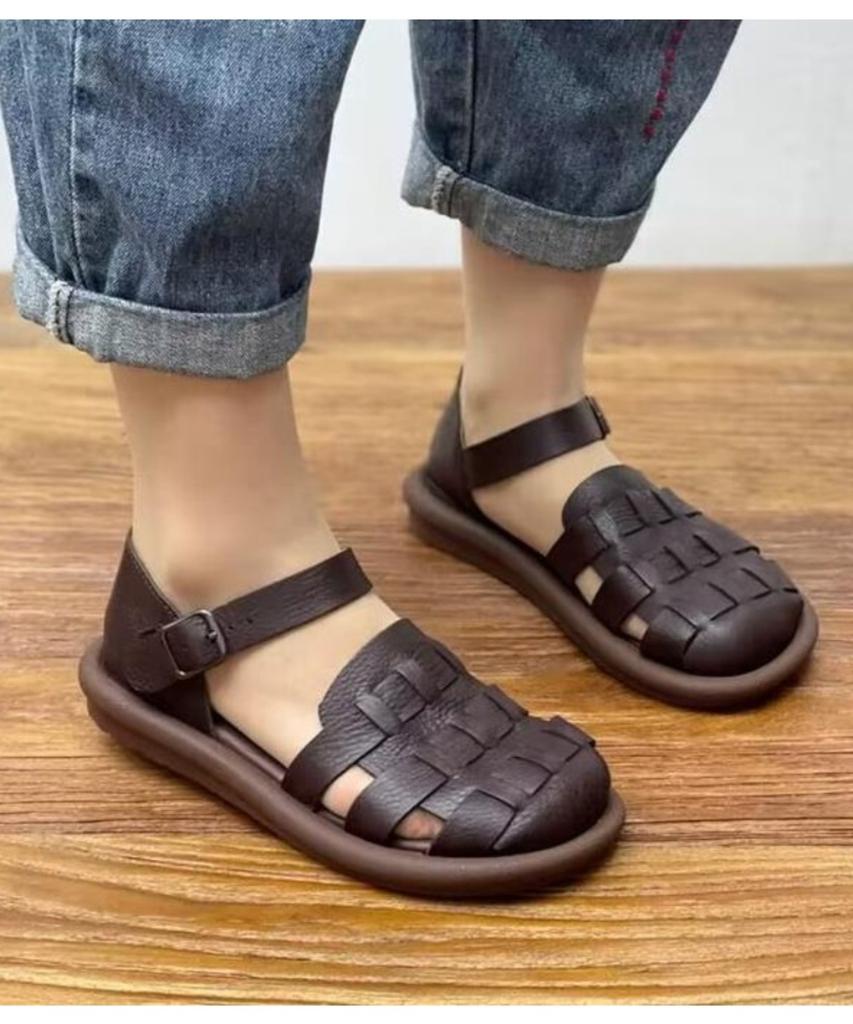 Fashion Women Sandals Summer Open Toe Women's Shoes Flat Sandals For Women Non-Slip Comfortable Lightweight Walking Sandals