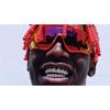 YOUNGX Top Bottom DIY Glossy Vampire Fangs Teeth Grillz Punk Single Tooth Caps For Women Men Jewelry Halloween Cosplay Gift