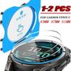 1-2 упаковки HD закаленного стекла для Garmin Fenix 8 43 мм 47 мм 51 мм 9H Защитная пленка от царапин Легко устанавливаемая Защитное стекло для экрана