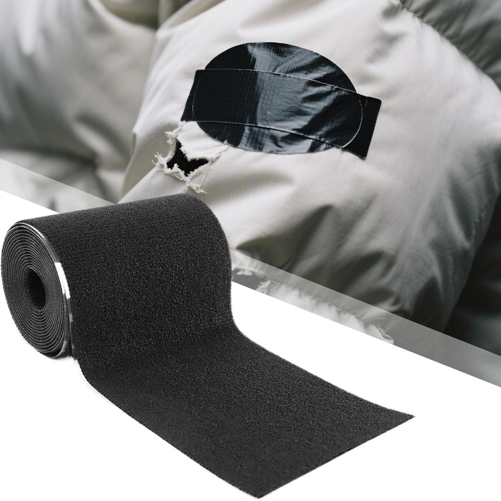 Fabric Tape Self-Adhesive Clothes Patch Weatherproof Washable Canvas Leather Repair Tape for Boat Cover Furniture Tent
