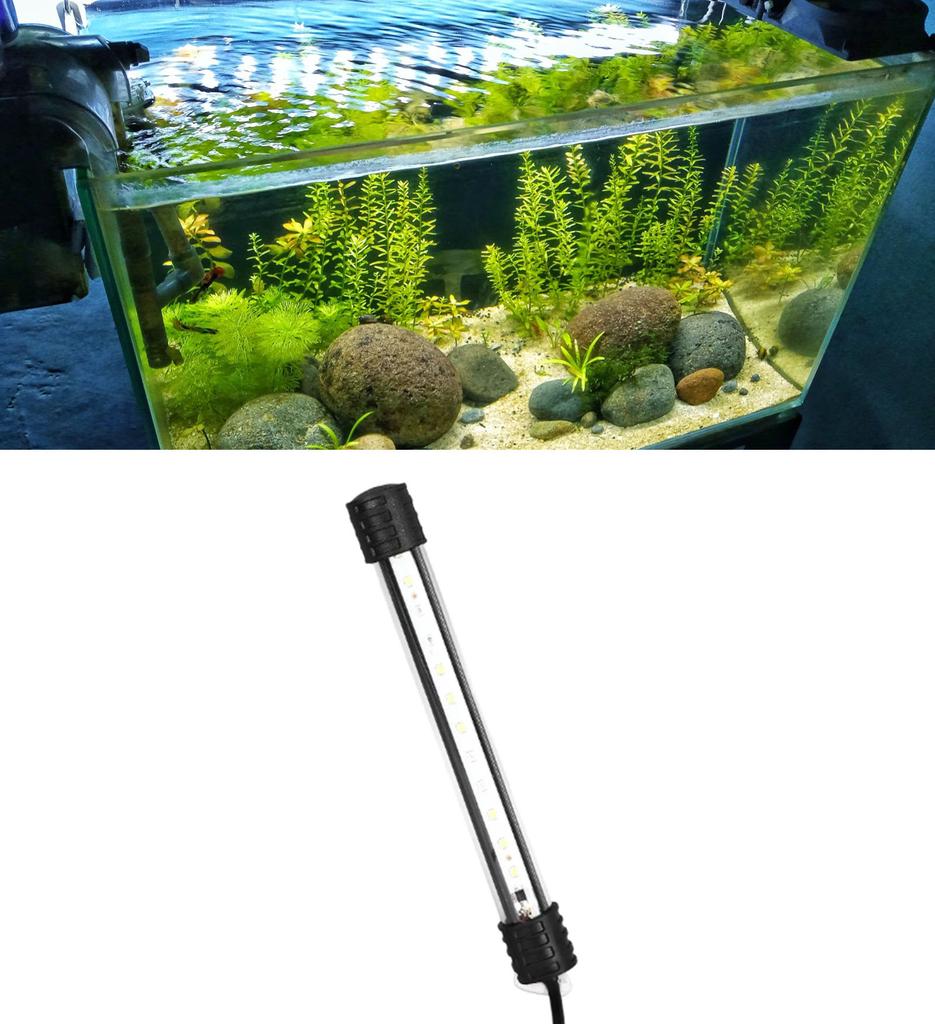 LED Fish Tank Light High Brightness Waterproof Small Aquarium Lamp Stick for Planted Tank