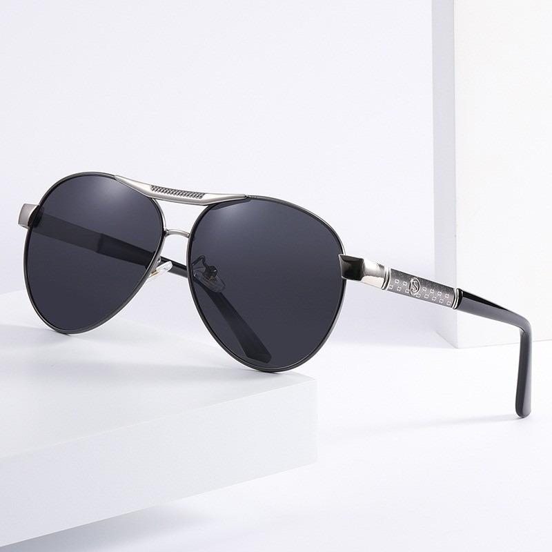 Pochromic Sunglasses UV400 Light Shield Color Changing Lenses Men's Anti Glare Driving Glasses for Day and Night Use