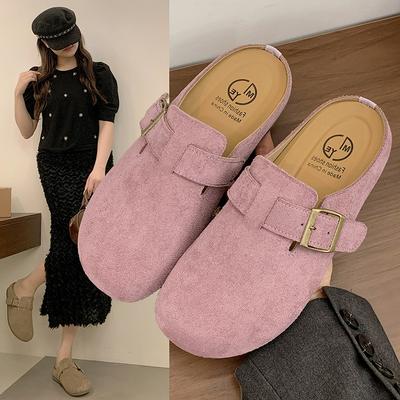 Весна-лето 2025 новая внешняя одежда для внешней торговли шлепанцы на плоской подошве повседневные универсальные нескользящие ленивые Birken модные внешнеторговые