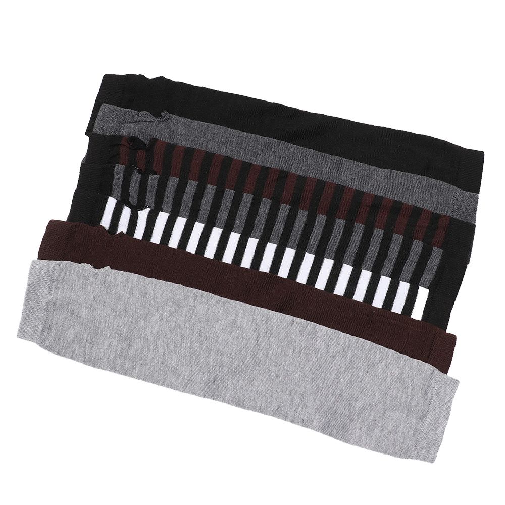 Полосатые вязаные перчатки с длинным рукавом, напульсники, согревающие руки, длинные перчатки без пальцев до локтя, митенки