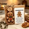 Рождественские вязаные бирки для подарков, Кукла-амигуруми для эмоциональной поддержки, Декорация, Ручная работа, Украшения в виде снеговика/елки/птички/пряничного человечка с карточкой,