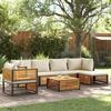 VidaXL Garden Lounge Set with Cushions 7 Pcs Solid Acacia Wood, Outdoor Sofa Set, Modular Sofa 3214911