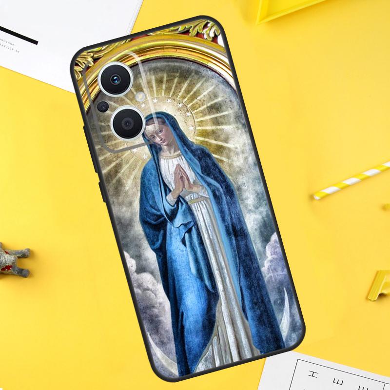 Христианский Чехол 'Святая Мать Дева Мария' для OPPO Reno 10 Pro 8T 2Z 4Z 5Z 4 5 6 7 8 Lite OPPO Find X6 X5 X2 X3 Pro Lite