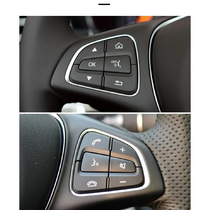 For Mercedes W205 W253 Car Steering Wheel Switch Control Buttons Car Multi-function Switch For Benz C GLC Class 0999050300
