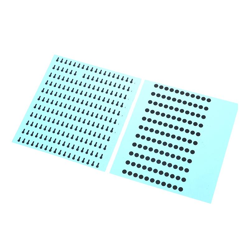 Diameter 1.5/2/3.5/7/8/9MM Black Conductive Rubber Pads Keypad Repair Kit For IR Remote Control Conductive Rubber Buttons'
