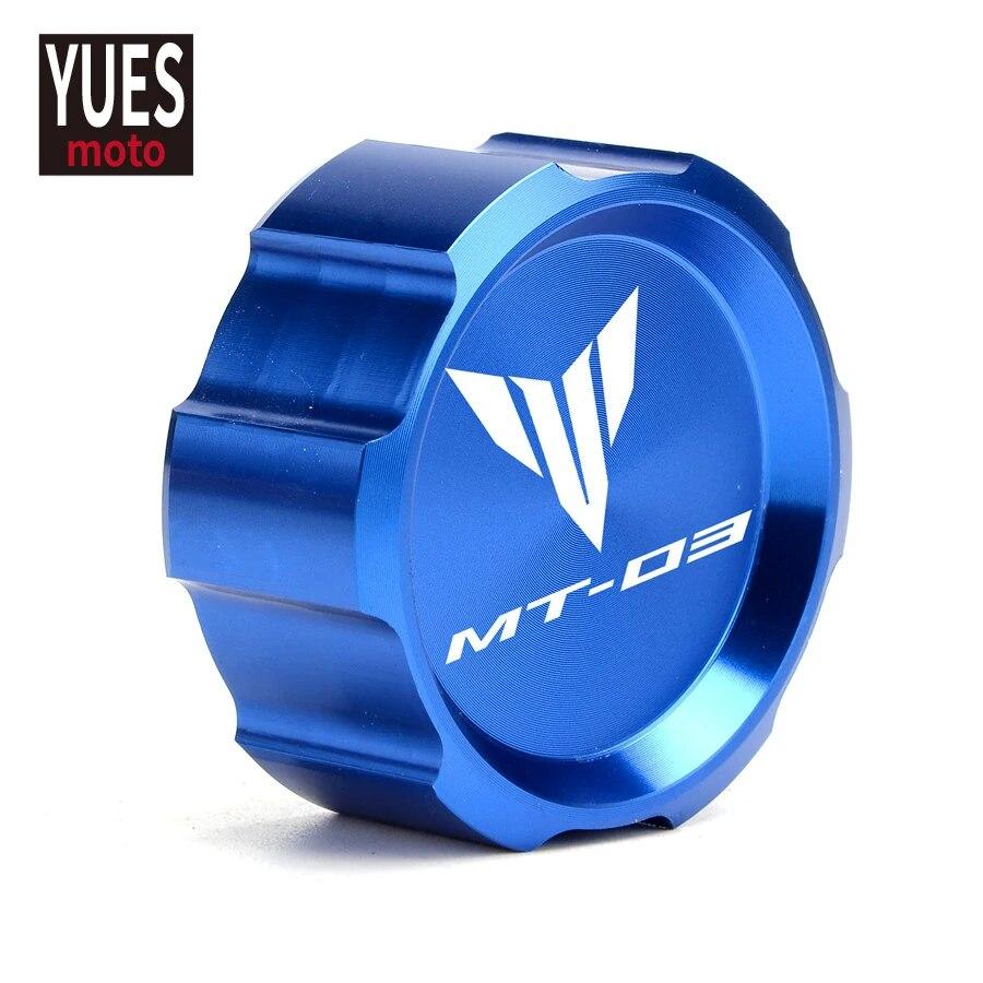 Аксессуары для мотоциклов, высокое качество, передняя и задняя крышка главного резервуара цилиндра с ЧПУ для Yamaha MT03 ABS MT 03 2015-