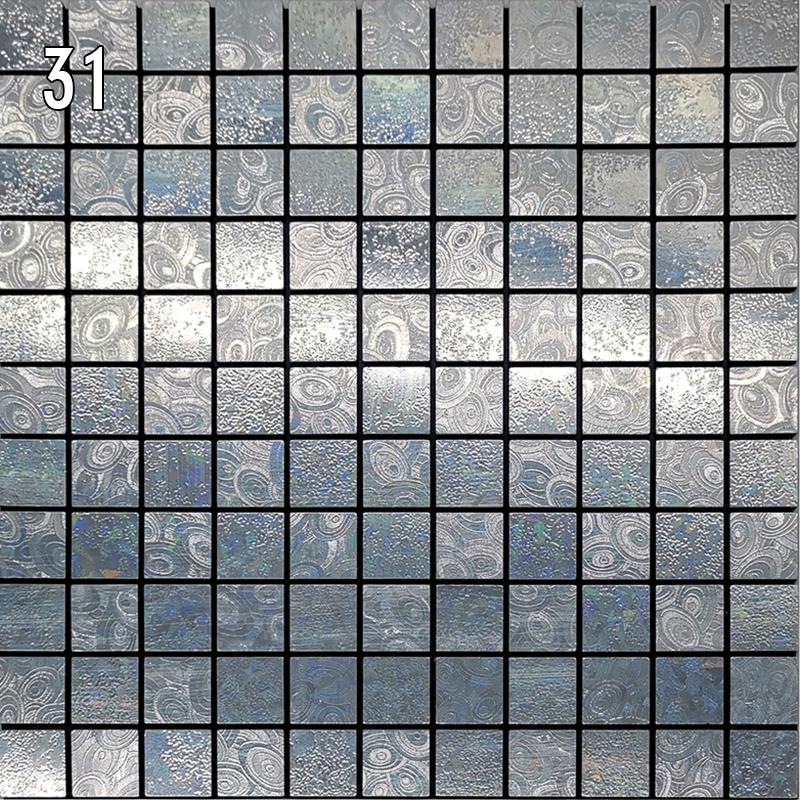 Наклейка на стену из металлической мозаики в европейском стиле, самоклеящаяся настенная плитка, фартук для гостиной, фон для телевизора, настенный декор, мозаичная палочка