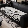 Flowers Print Chenille Sofa Cover for Living Room Sofas Towel Non Slip Couch Covers L Shaped Corner Sofa Mat Seat Pad Home Decor