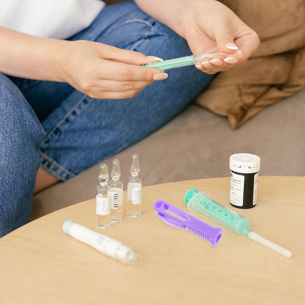 6 Pcs Nurse's Helper Ampoule Bottle Opener Ergonomic Ampule Breaker Mini Cutting Tool for Healthcare Settings