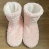 Women Winter Couple Warm Slippers Non-slip Thicken Plus Velvet Indoor Socks Soft Floor Shoes