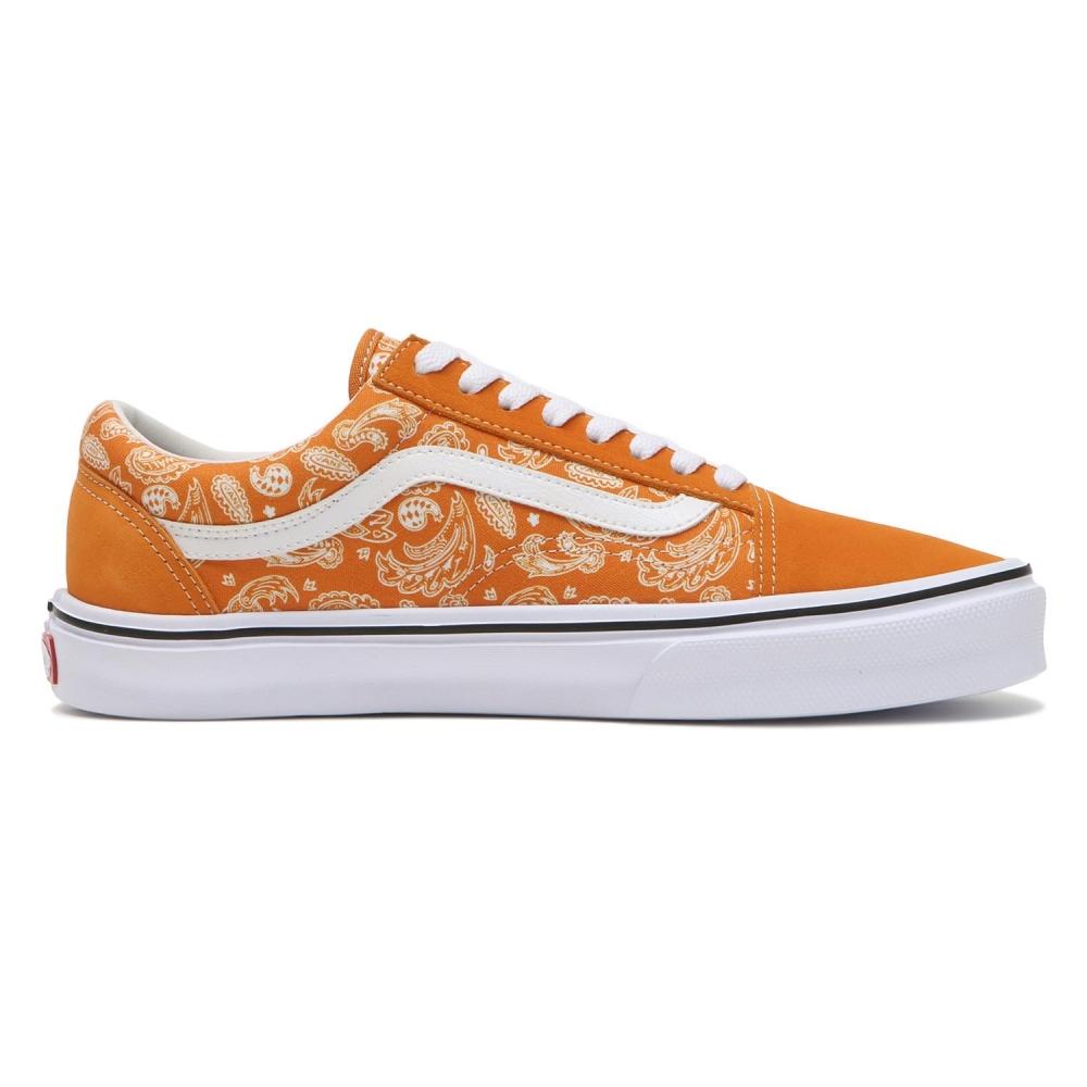 Vans Old School Light Orange White V36 Lite Psly Orange White