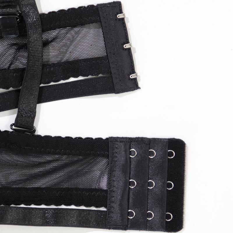 2Pcs Simple Solid Floral Lace Underwire Bra Cross Strap Padded Underwear 36-42 B Cup Women's Lingerie