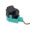 24TE 3A/250V 6A/125V Переключатель-молния 3 скорости Управление шнурком Никелированный Настенный переключатель для вентилятора