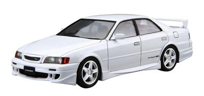 Aoshima Bunka Kyozaisha The Tuned Car Series TRD JZX100 Chaser 1998 Toyota Пластиковая модель 1/24 № 47