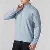 Under Armour Half-Zip Sports Training Comfortable Breathable Long Sleeve T-Shirt Men Tops Blue 1387434-465