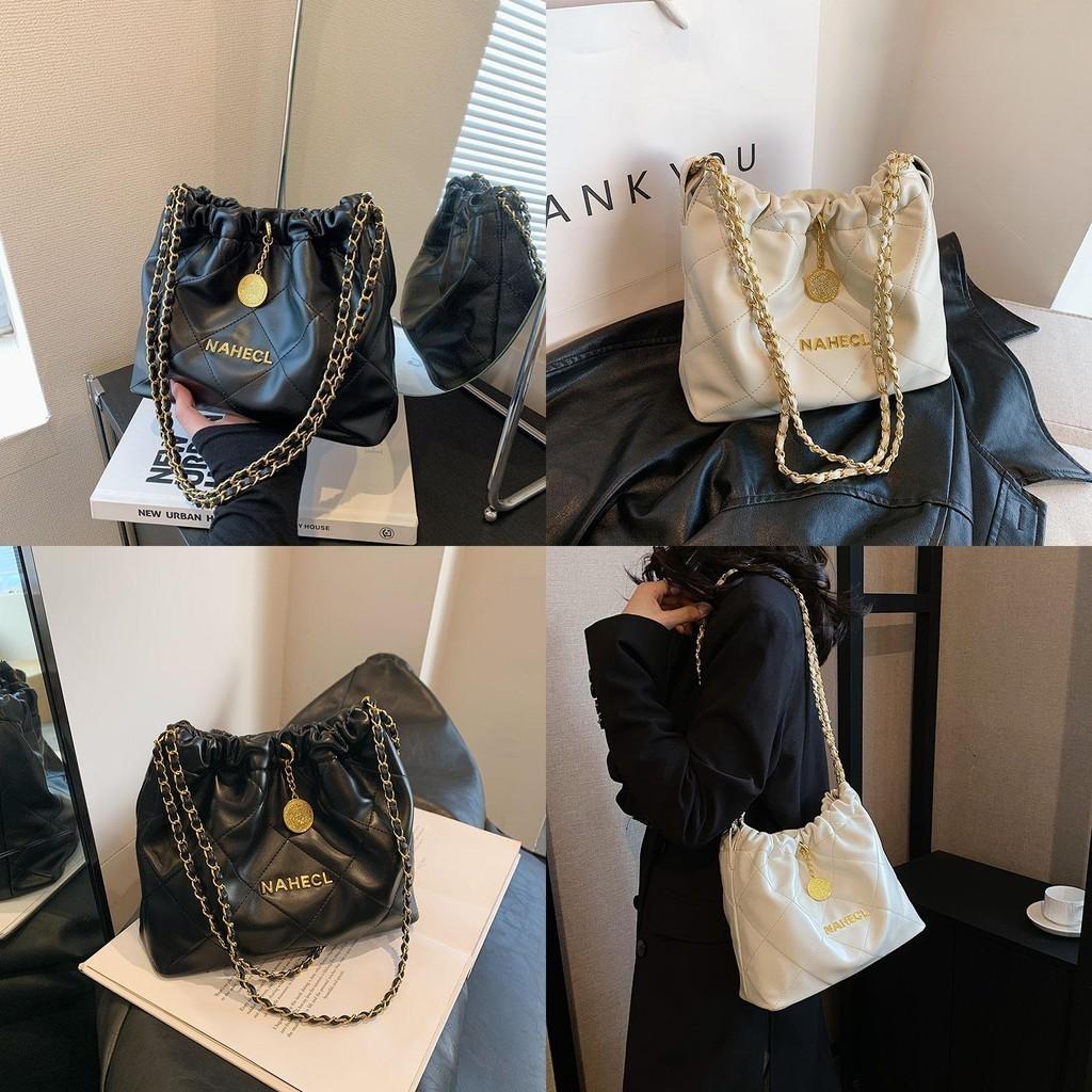 Трендовый трансграничный стиль, сумка среднего размера из полиуретана, черно-белая