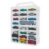GUNSEED Tomica Storage Case with Storage Case for Tomica Holds Total Organizes Miniature Hot and Tomica Handle, Double-Sided Cars, 46-48 Cars, Cars,