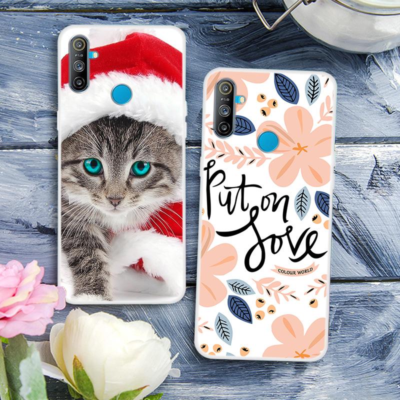 For OPPO Realme C3 Case Cover Bumper On For Oppo RealmeC3 TPU Soft Silicone Cases Realme C3 C 3 3C Back Cover RealmeC3 2020 Capa