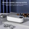 Ultrasonic Jewelry Cleaner Rechargeable Cleaning Machine Glasses Cleaner for Eyeglasses Rings Necklaces Denture