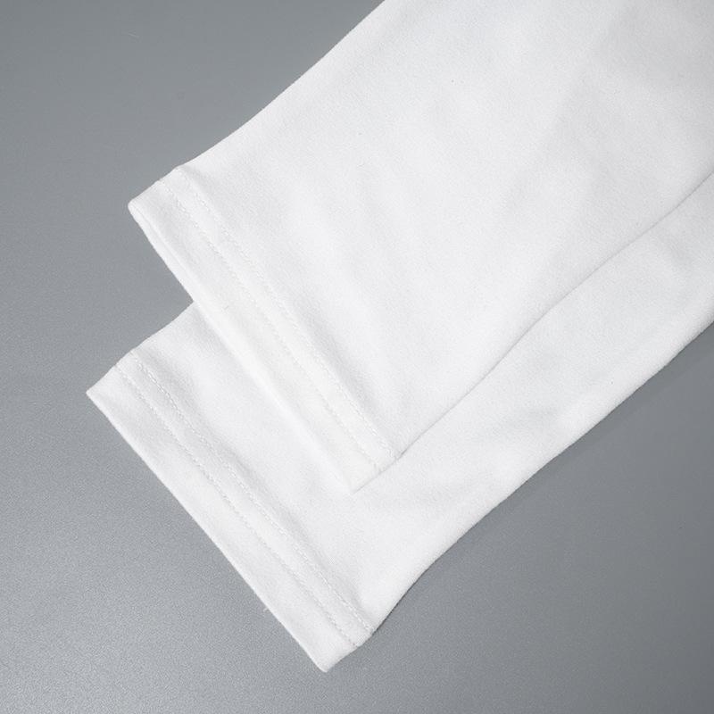 Spring and Autumn Tie Bow One Shoulder Long Sleeve Backless Sexy Tops for Women