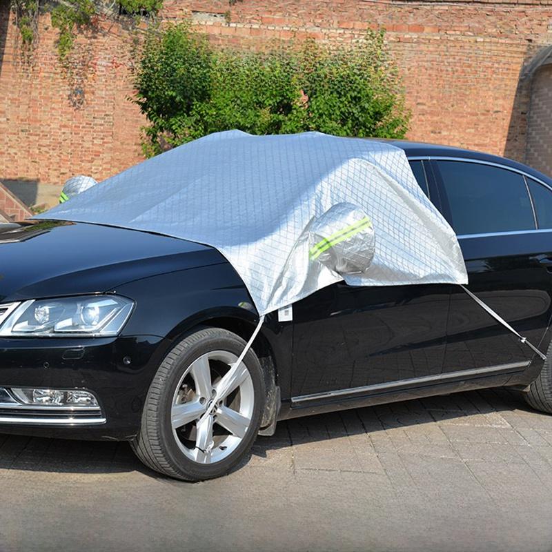 F Чехол для автомобиля Одежда для автомобиля Защита от мороза Защита от снега Защита от солнца Водонепроницаемый Пылезащитный Морозостойкий для внедорожников Седанов Наружное использование