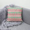 Royal Samt Stoff Polyester Zum Nähen - Motiv Pixel-Weihnachtsmuster